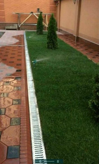 Автополив Газон Водапад Ланшаф