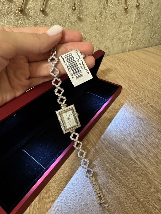 часы серебро 33,71 грамм, новые