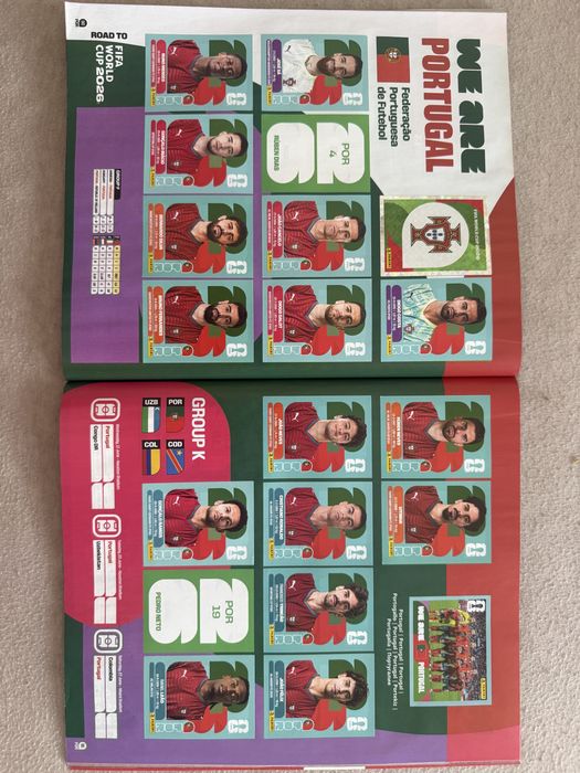 Vand Album Panini World Cup 2026 completat full