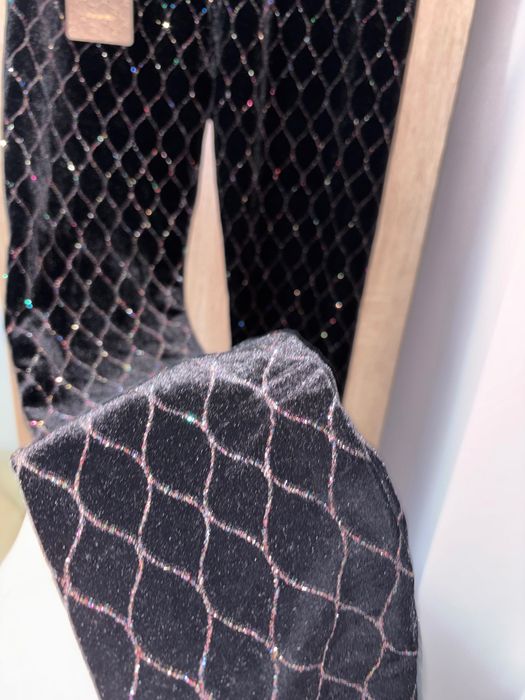 Pantalon eveniment Gucci - catifea sclipici NOU