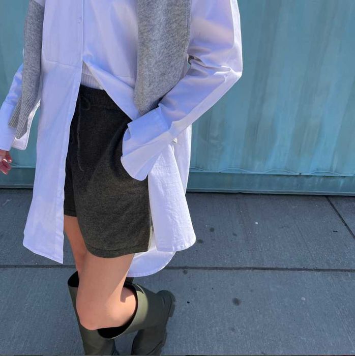 Trasure Atelier 100% Cashmere дамски кашмирен къс панталон къси панталони  кашмир M