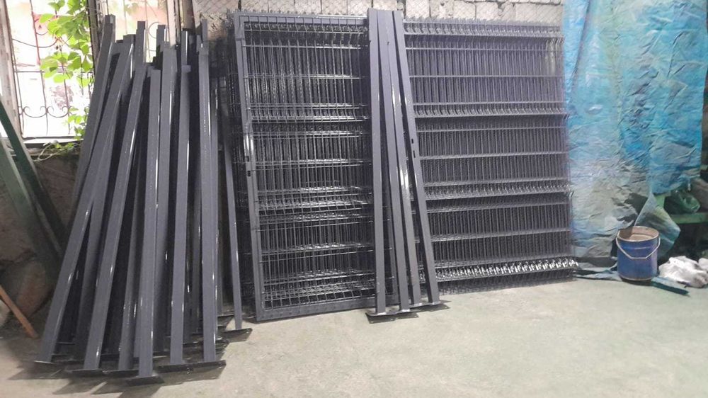 Ворота, калитки, 3Д сетка от производителя.