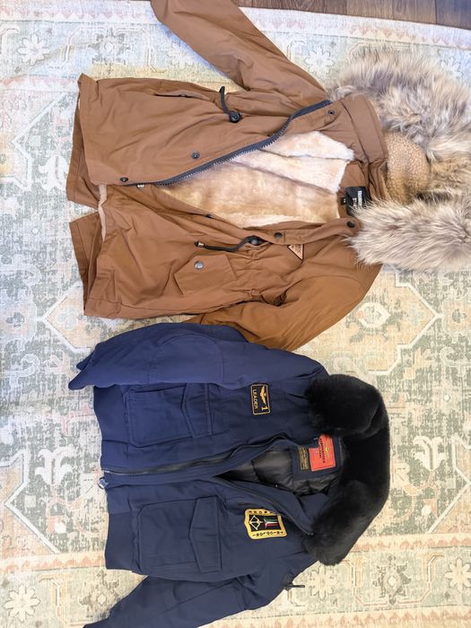 Детски якета с естествен пух 8г