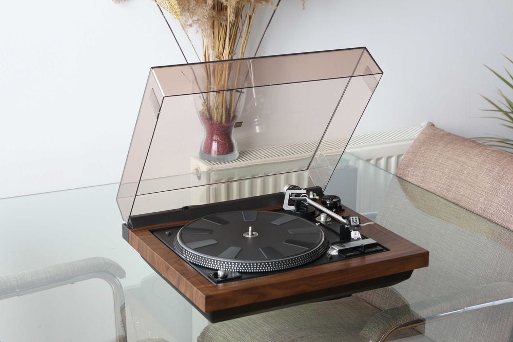 Pick-up Dual 491 direct drive automatic cu doza si ac nou AT3600L.