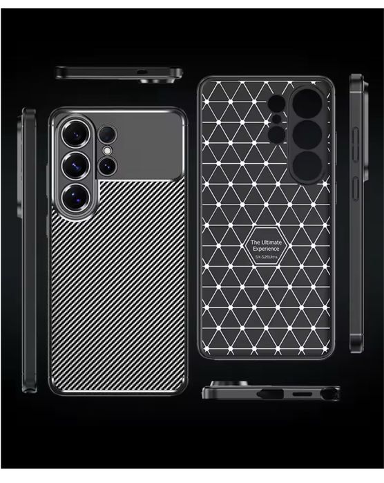 Husa Samsung S21/S22/S23/S24/S25/S26 Plus Ultra Silicon Carbon Type Bl