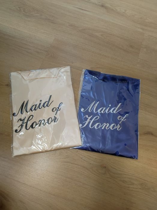 Сатенен халат за кума