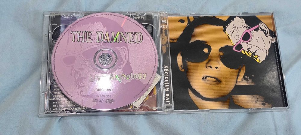 The Damned – Live Anthology 2001 UK 2 аудио диска  В отлично състояние