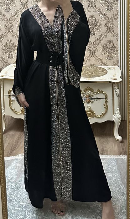Абайка со стразами