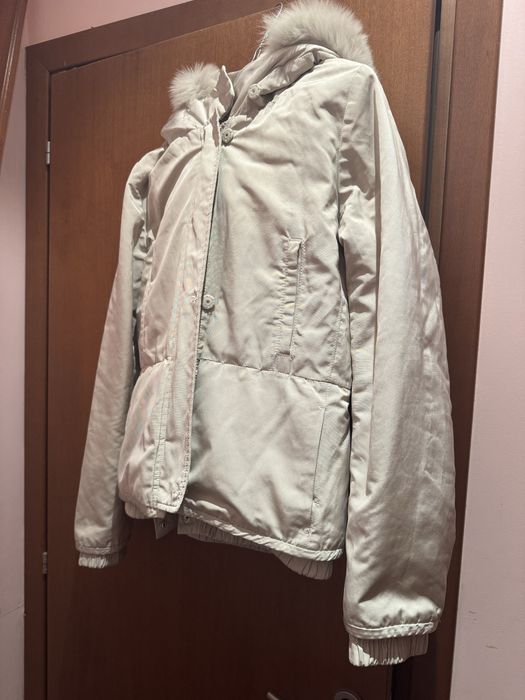 Яке с пух и косъм от заек на S MaxMara