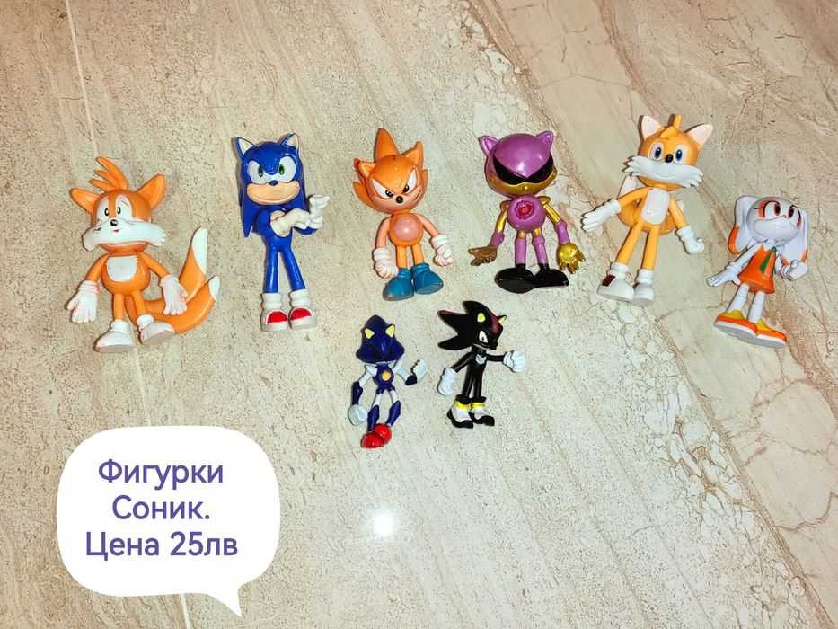 Соник фигурки за игра