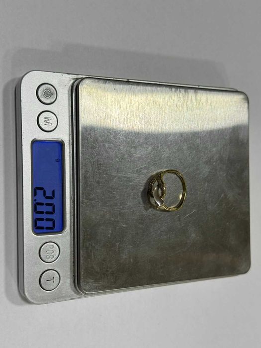 Златен Дамски Пръстен 14К(2.00гр) Размер:57