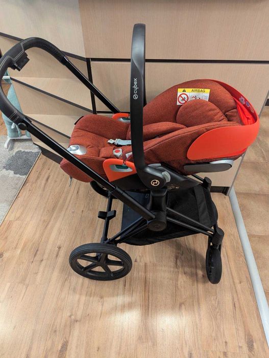 Cybex Priam Platinum количка и столче за кола