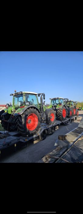 Transport Combina Tractor Utilaje Constructii Agabaritice Trailer