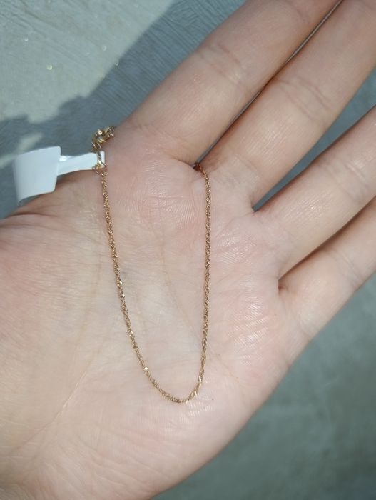 Yengi tilla braslet 585 proba