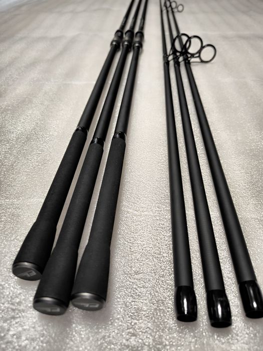 SET 3 Lansete FL EXCIA 3.90m 3.5lbs 2seg +  3 Mulinete Eastshark 10000