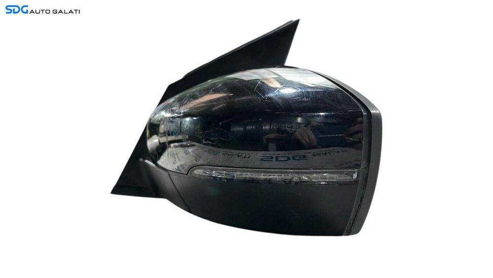 Oglinda Electrica Stanga Volkswagen Polo R 2009 - 2014 Culoare Negru Lucios Cod 8R2 857 501 J C9X [ L5708 ]