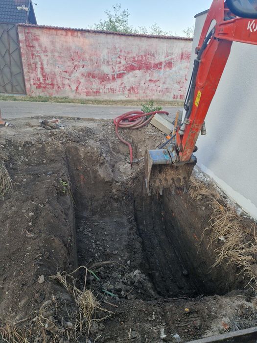 excavator de inchiriat, ilfov - cernica