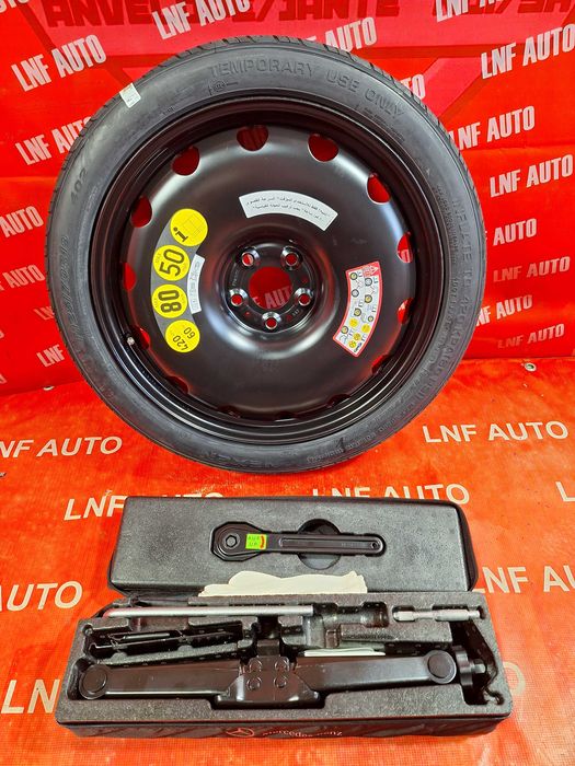 KIT Roata Rezerva SLIM 5x112 19'' OE Mercedes CLA AMG GLA AMG CLS AMG