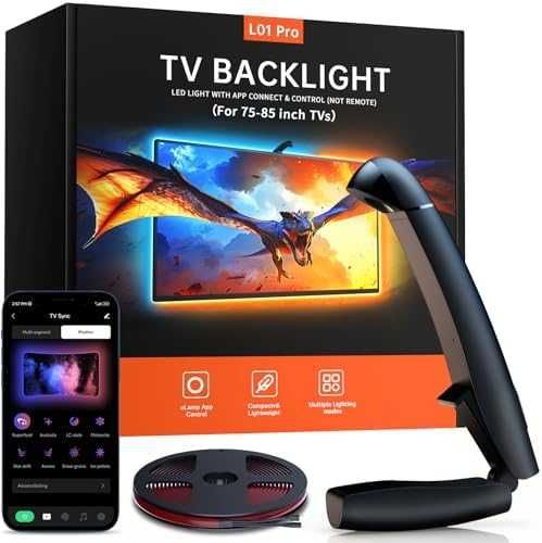Gvyugke RGB LED лента за TV 5.5 м с App за 75–85" телевизори