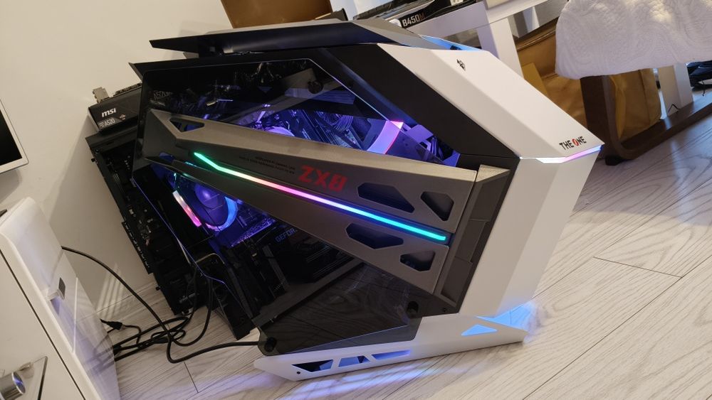 Sistem gaming: ryzen 7 8700f, B840M wifi, 16gb ddr5, rtx 3070ti, ssd m2  512gb, 750W, aio rgb