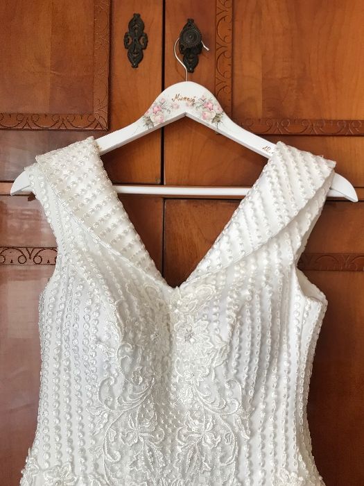 Rochie mireasa tafta