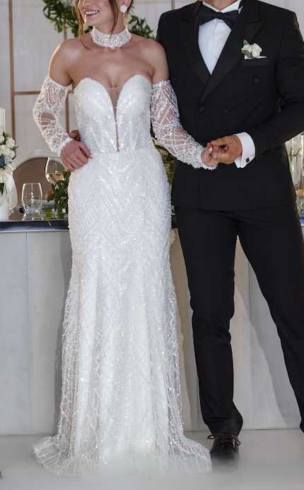 Vand rochit de mireasa 2 in 1 : sirena + printesa