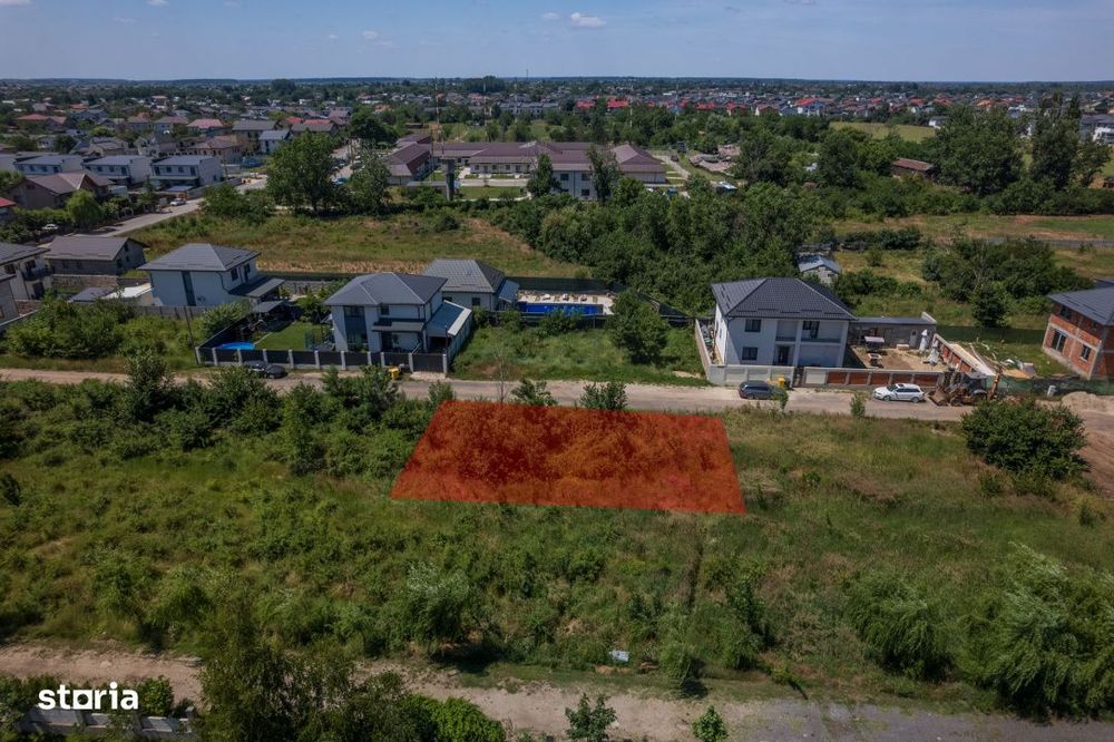 Domnesti - Fortului, Teren Constructii 407 Mp, Front 26 M !