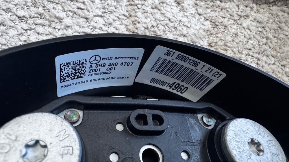 Volan Mercedes-Benz AMG Compatibil C/E/S/G/GLE/GLS/AMG GT/SL