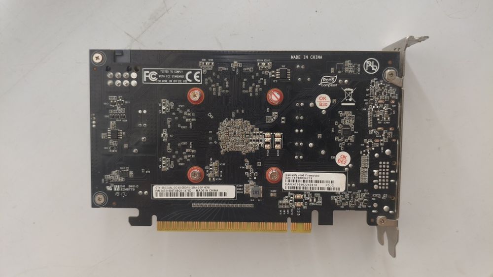 Видеокарта GTX 1650