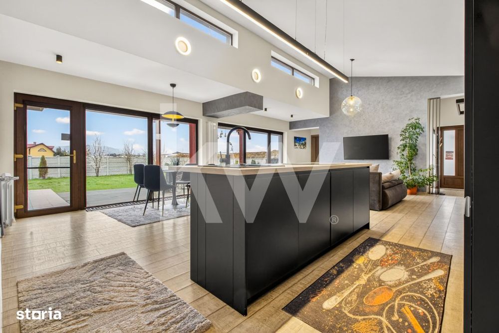 Inchiriere casa moderna cu 3 camere, teren 1450 mp - zona Stupini, Bra