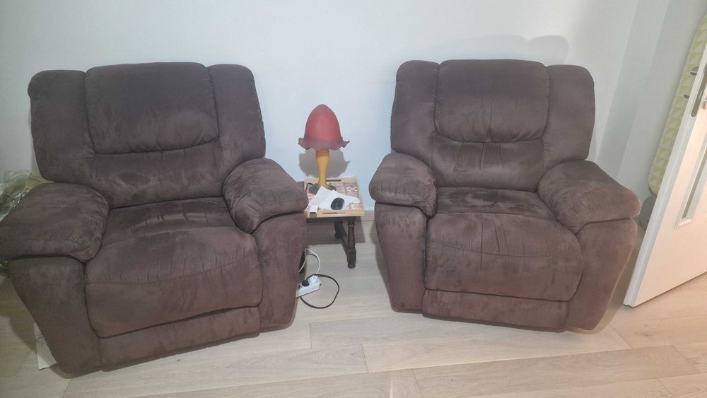 Canapea extensibila si 2 fotolii