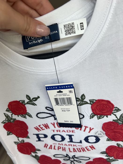 Tricou dama Ralph Lauren brodat XS