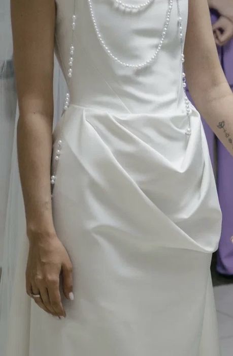 Свадебное белое платье