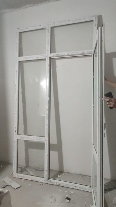 Окно, пятикамерный, ширина 144см, высота 265см