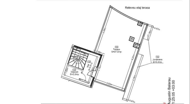 Comision 0 % - Penthouse 4 camere - 129,9 mp, Ansamblu Rezidential, Z