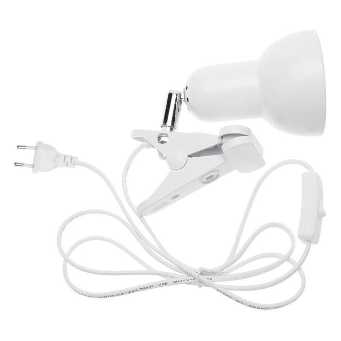 Lampa portabila E27 cu clema pt camera, acvariu, soparle etc. Noua!