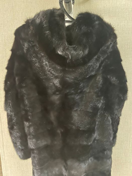 натуральная норковая шуба