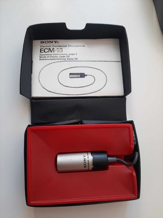 Microfon Sony ECM-16 Electret Condenser