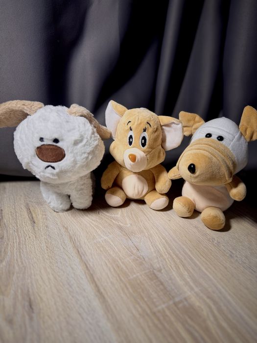 13 новых мягких игрушек.