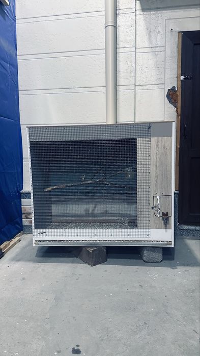 клетка для птиц из лмдф  Б/у