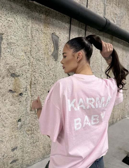 Karma baby розова и бяля XS/S