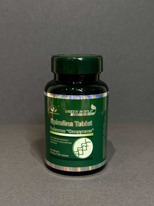 Spirulina Tablete 500bucati Control Greutate Intestin Sanatos Curatare