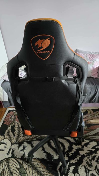 Геймърски стол COUGAR ARMOR S – ергономичен, ТОП КОМФОРТ И КАЧЕСТВО!