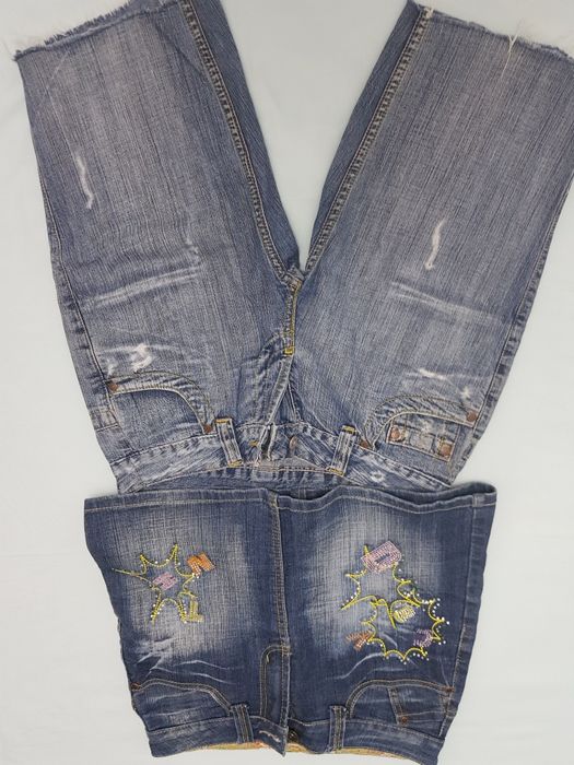 Pantaloni scurti/ fusta blugi