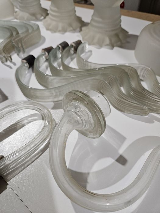 Lustră Vintage din Sticla