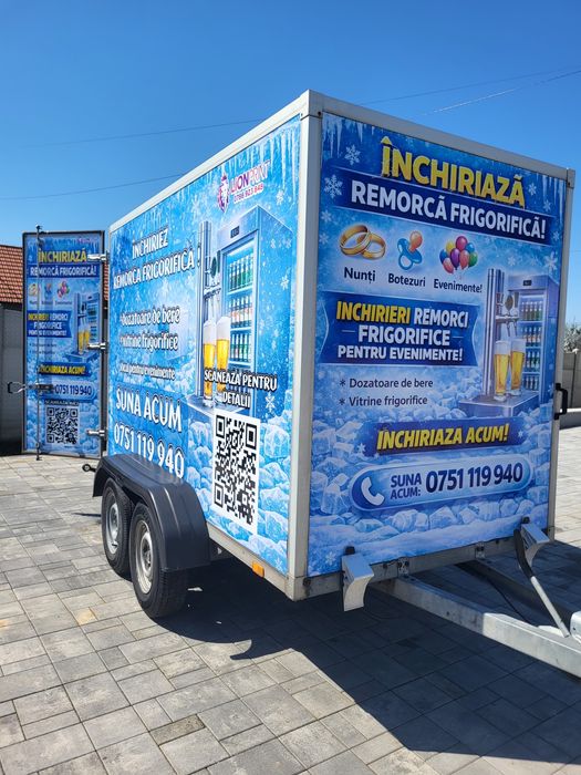 remorca frigorifica /cub frigorific/ vitrine frigorifice /dozator bere