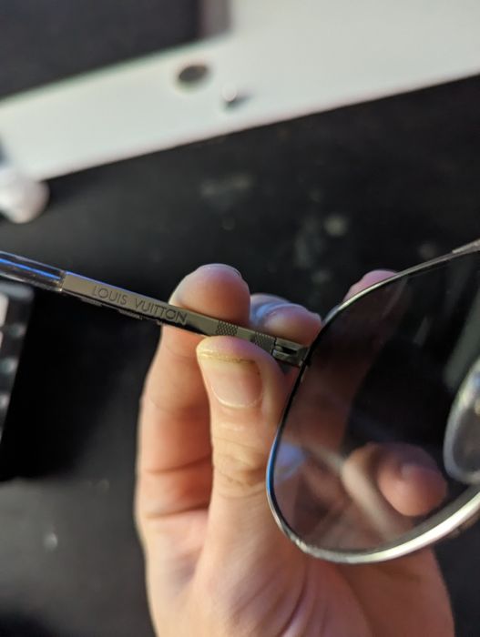 LOUIS VUITTON Z0340U Sunglasses Attitude Pilot Silver 9SL CE 140