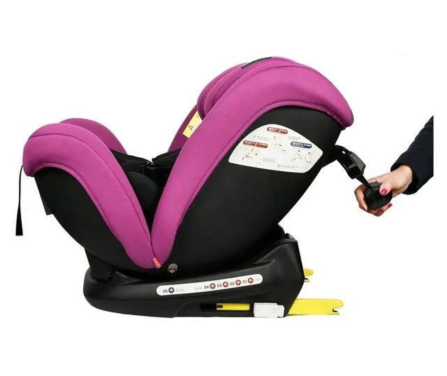 Scaun auto Riola cu isofix buf boof purple 0/36 kg