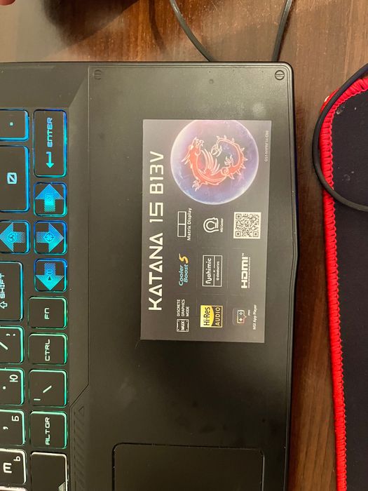 Ноутбук игровой msi rtx4070