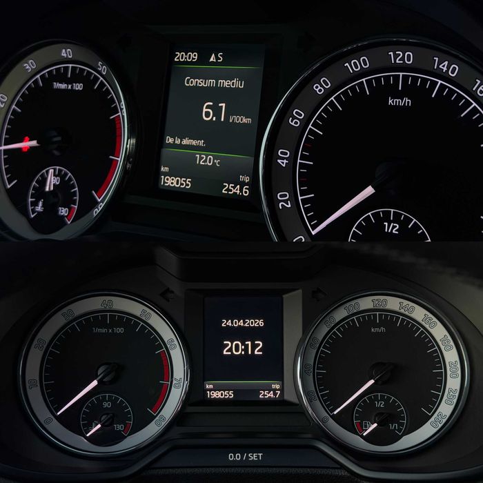 Skoda Octavia 3 LED/PANO/KEYLESS Facelift Euro 6 RAR efectuat